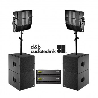 Звуковые комплекты D&B AUDIOTECHNIK 4 - T SERIES 47748