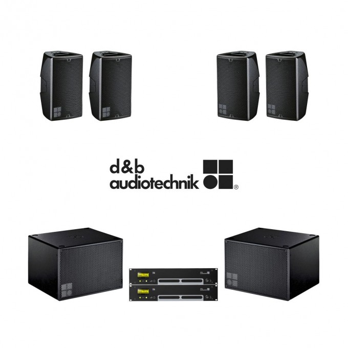 Звуковые комплекты D&B AUDIOTECHNIK 2 - E SERIES 47750